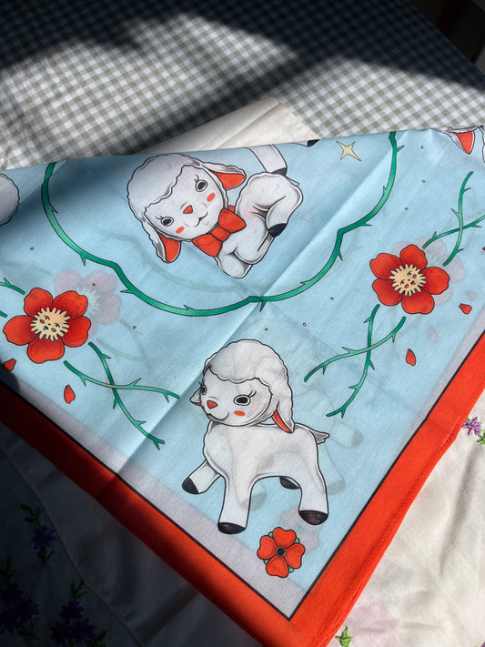 Lamb Cotton Bandana
