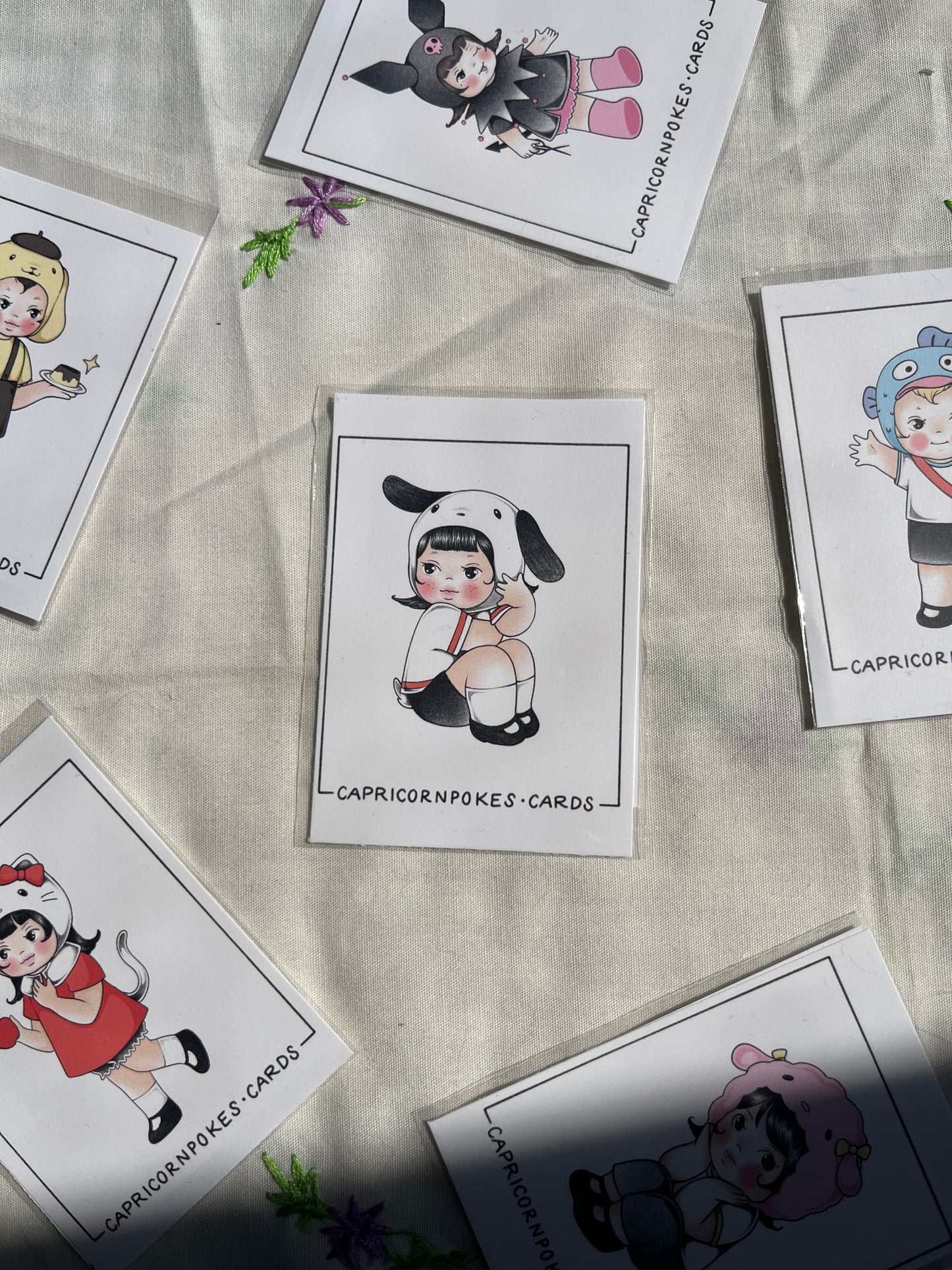 Sanrio x Kewpie Mini Print Set