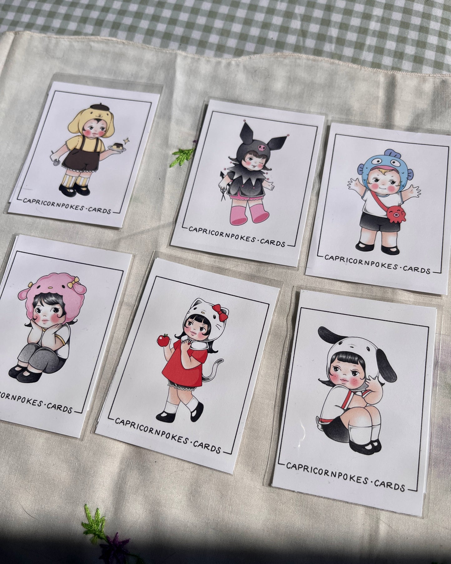 Sanrio x Kewpie Mini Print Set