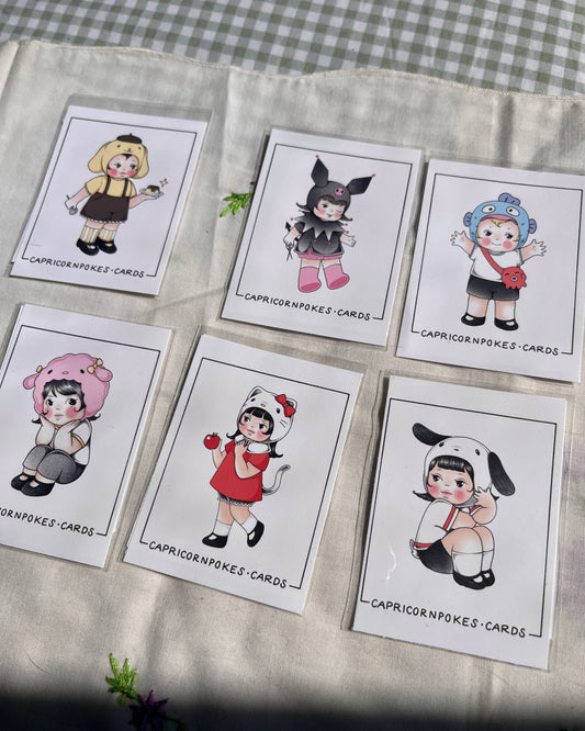 Sanrio x Kewpie Mini Print Set