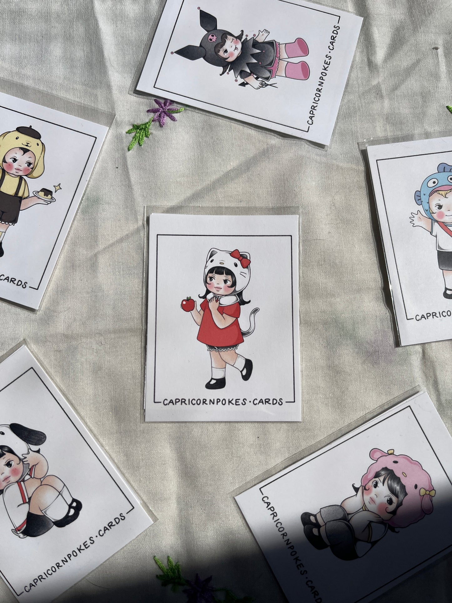 Sanrio x Kewpie Mini Print Set