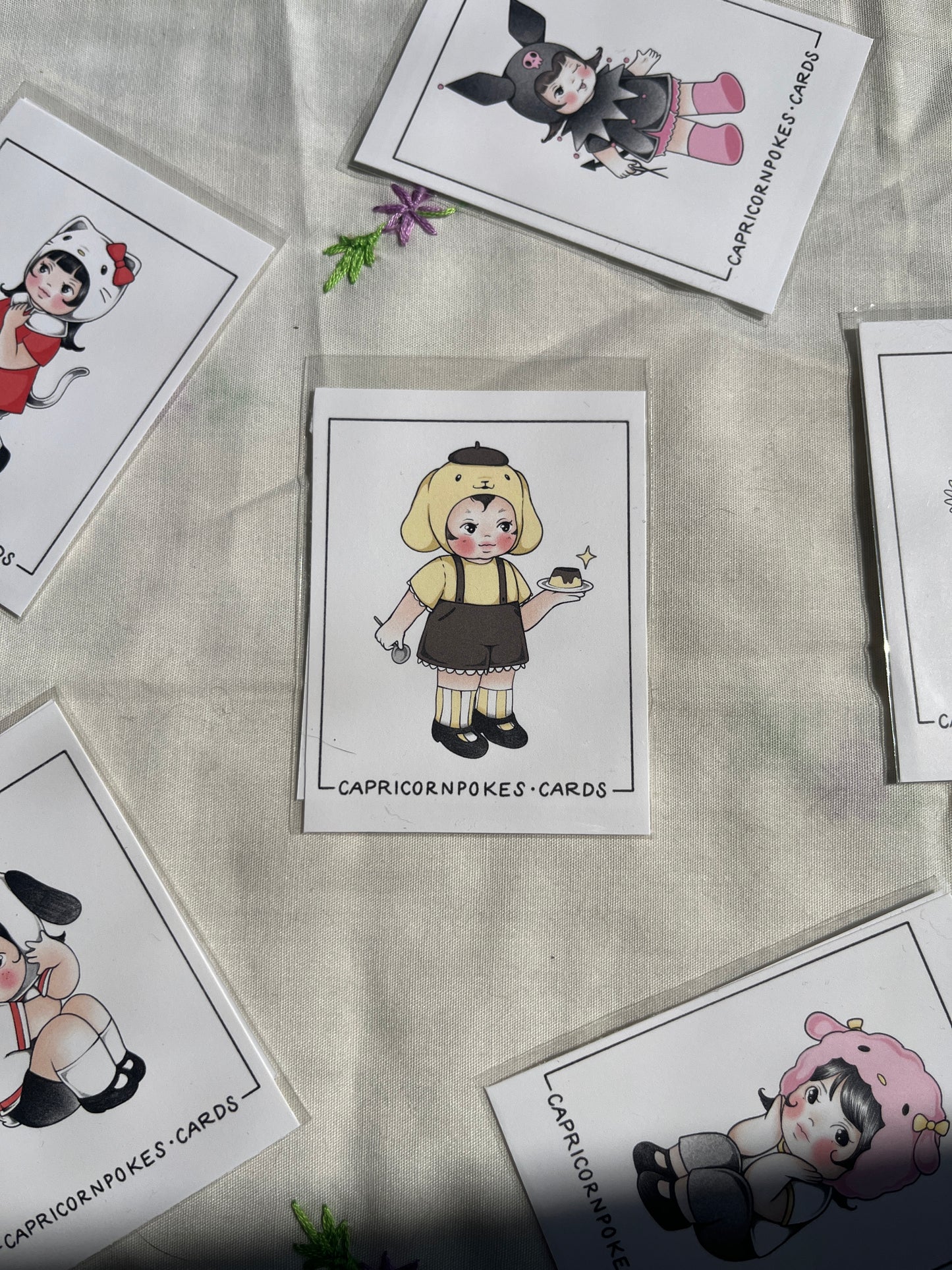 Sanrio x Kewpie Mini Print Set
