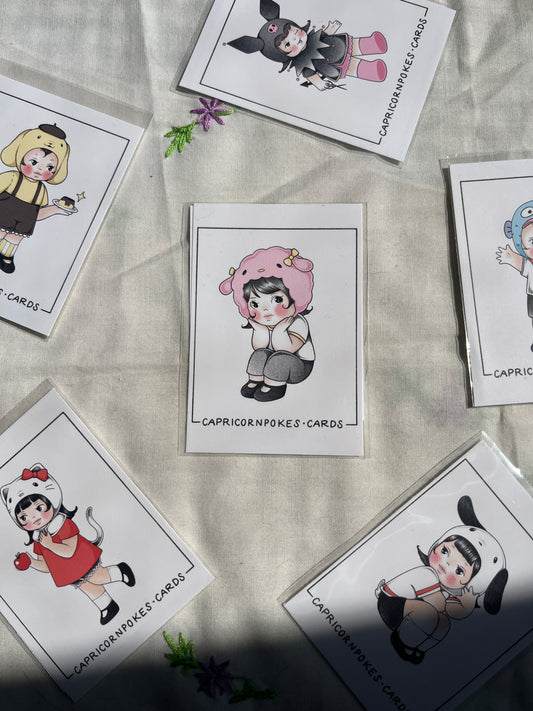 Sanrio x Kewpie Mini Print Set