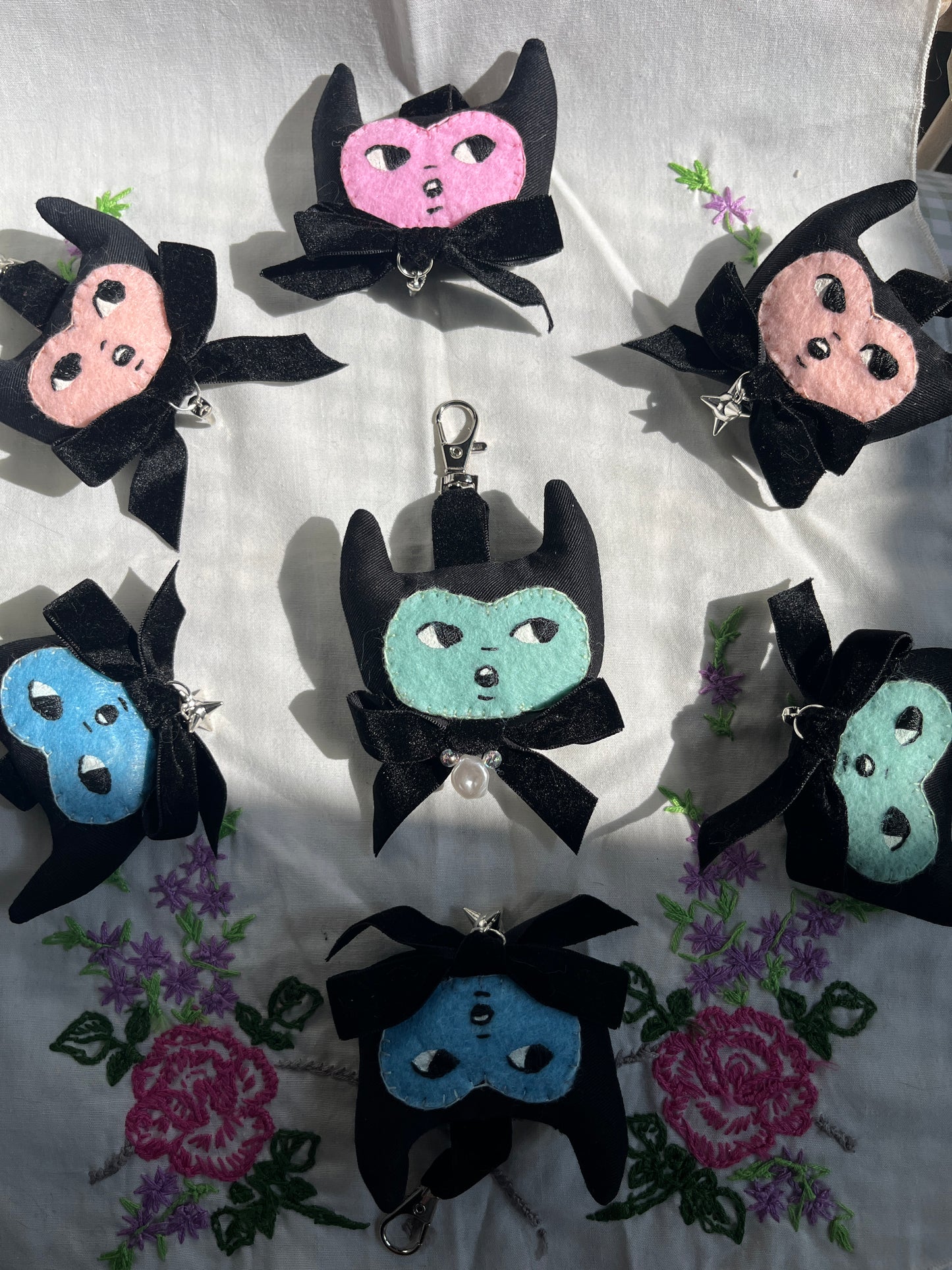 Green Devilish Bag Charm